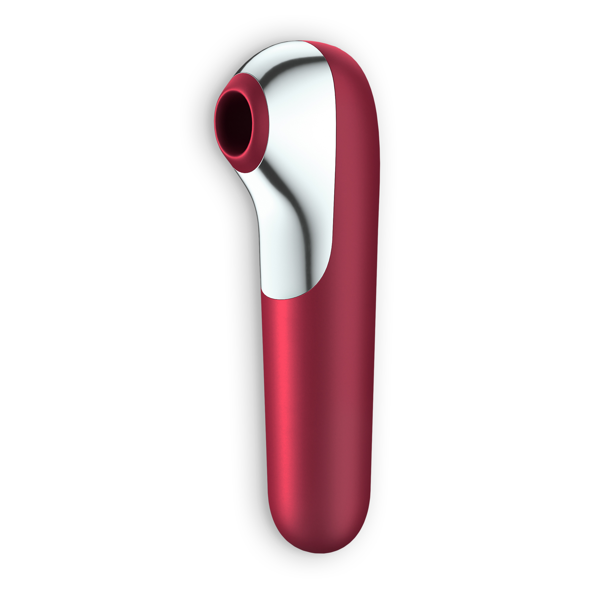 ESTIMULADOR DUAL LOVE COM APP SATISFYER VERMELHO