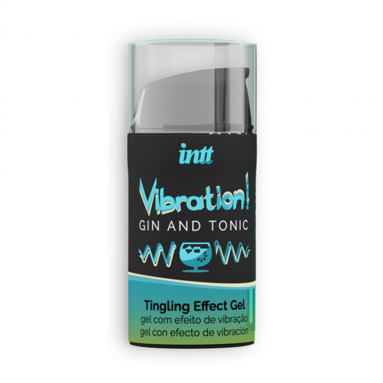 GEL CON VIBRACIÓN VIBRATION GIN Y TÓNICA INTT 15ML