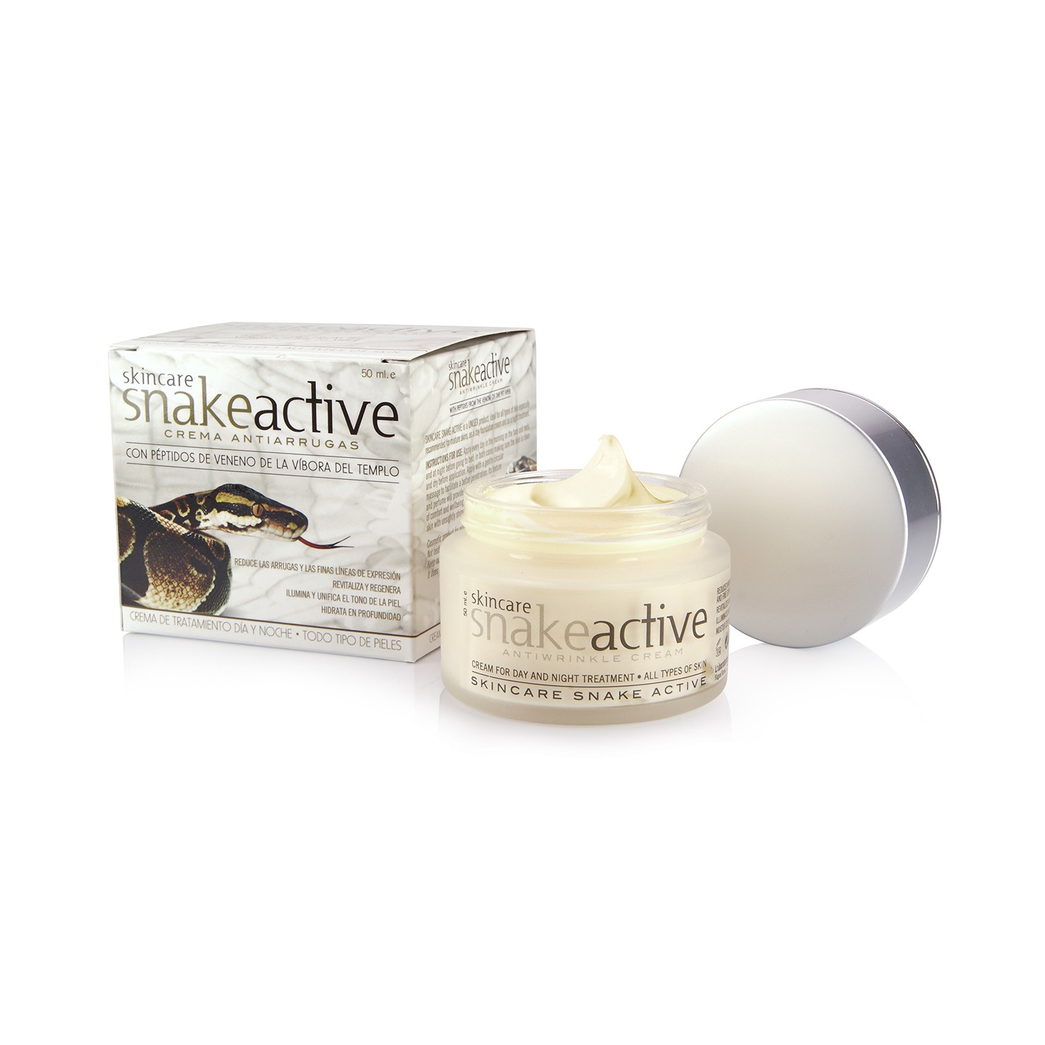 CREMA QUOTIDIANA CURA DELLA PELLE SNAKEACTIVE 50ML