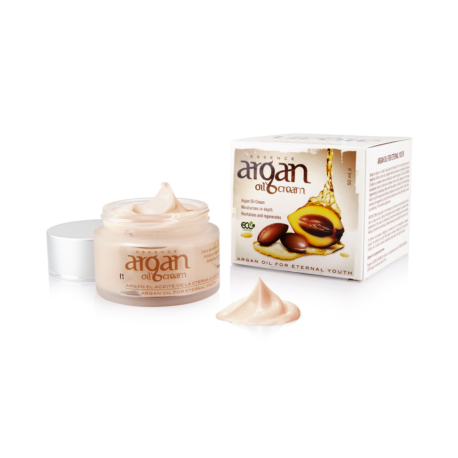 CREMA GIORNALIERA CON OLIO DI ARGAN 50ML