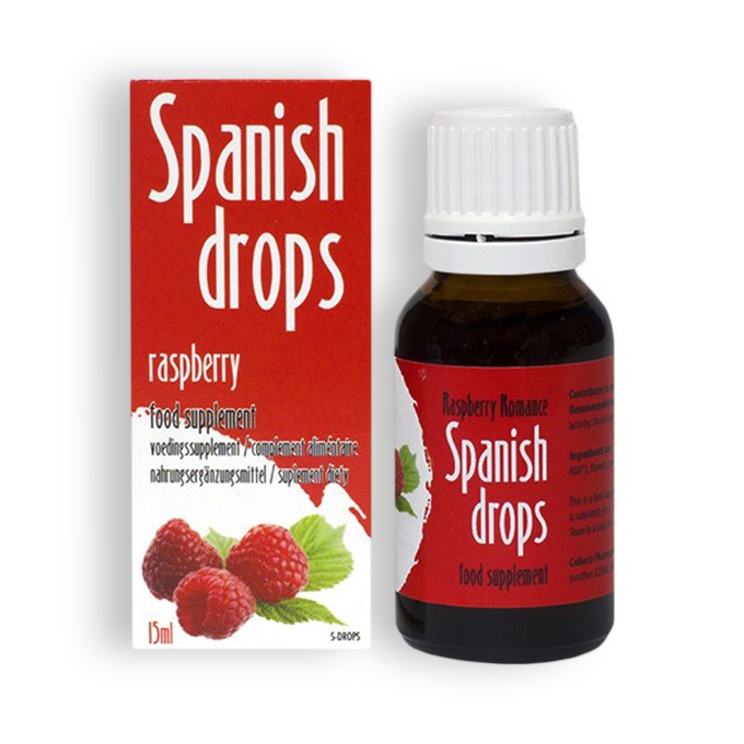 SPANISH FLY RASPBERRY ROMANCE DROPS 15ML