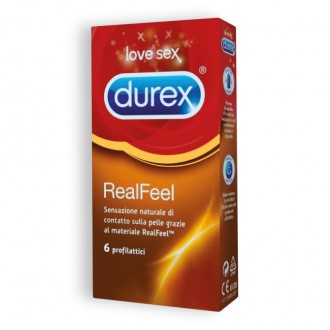 PRESERVATIVI DUREX REAL FEEL 6 UNITÀ