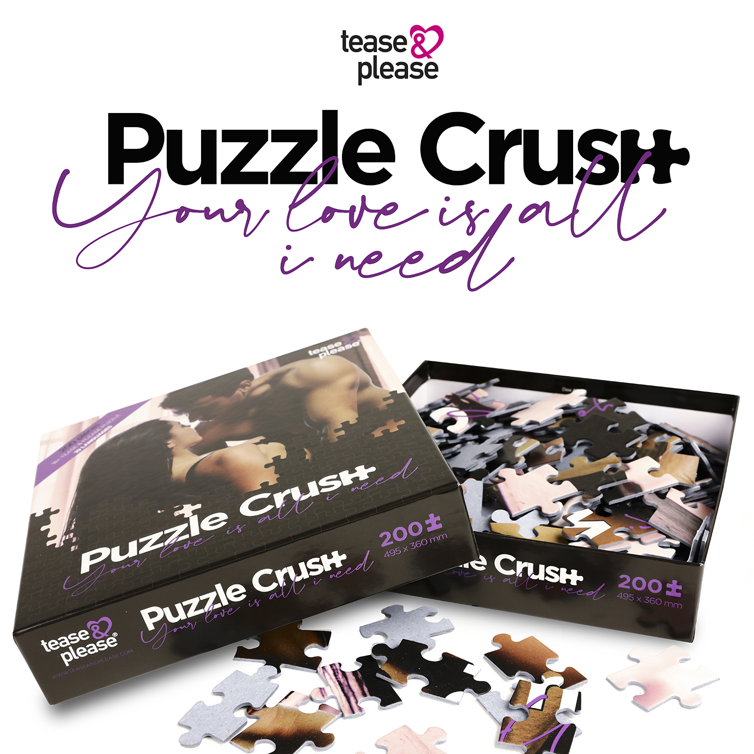 JUEGO PUZZLE CRUSH YOUR LOVE IS ALL I NEED 200 PCS