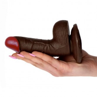 DILDO REALISTICO REALE RAPTURE ACQUA SENSAZIONI 5 " NERO