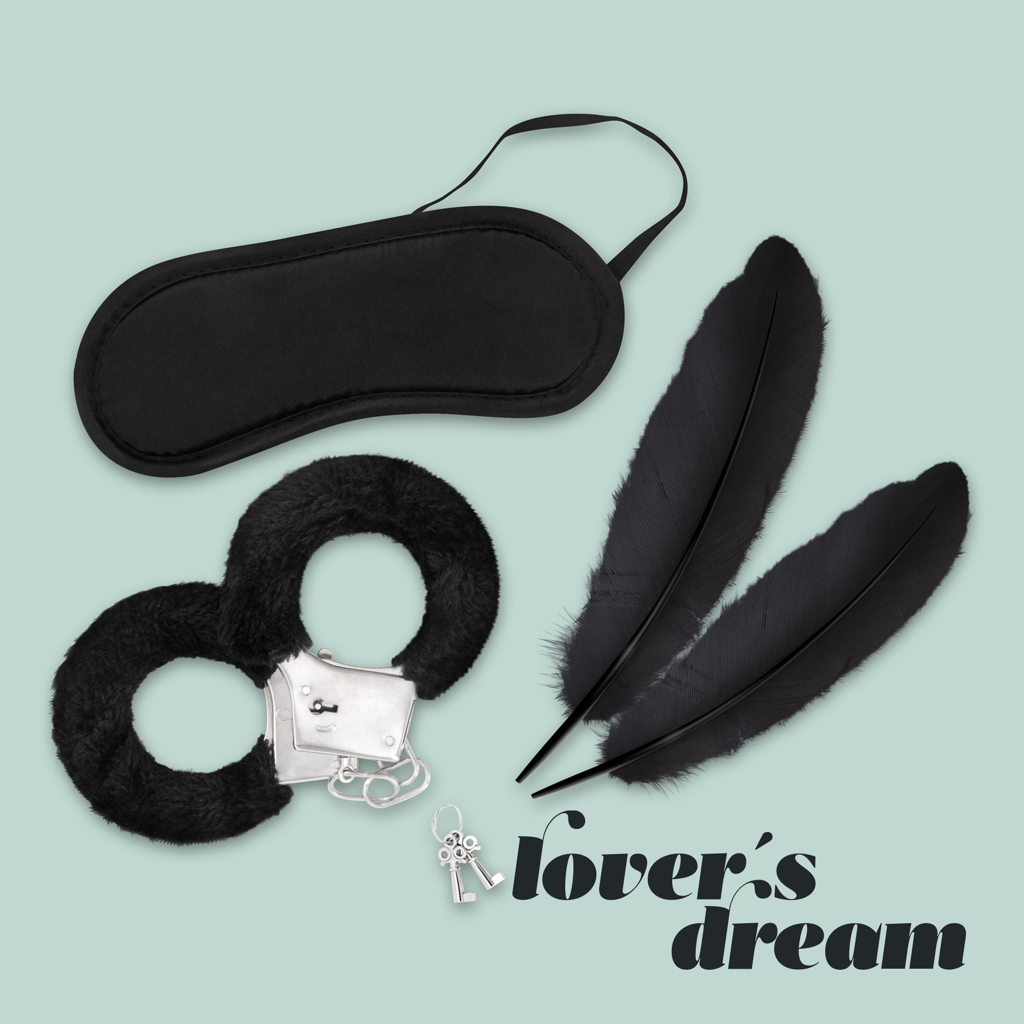 LOVER&#039;S DREAM BONDAGE KIT CRUSHIOUS BLACK