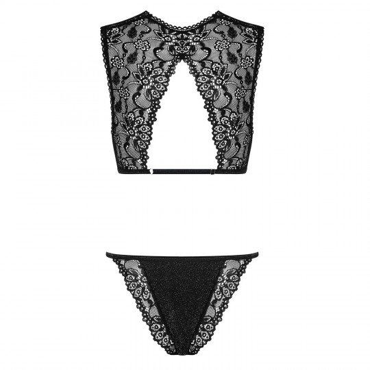 OBSESSIVE ELISETTA SET BLACK