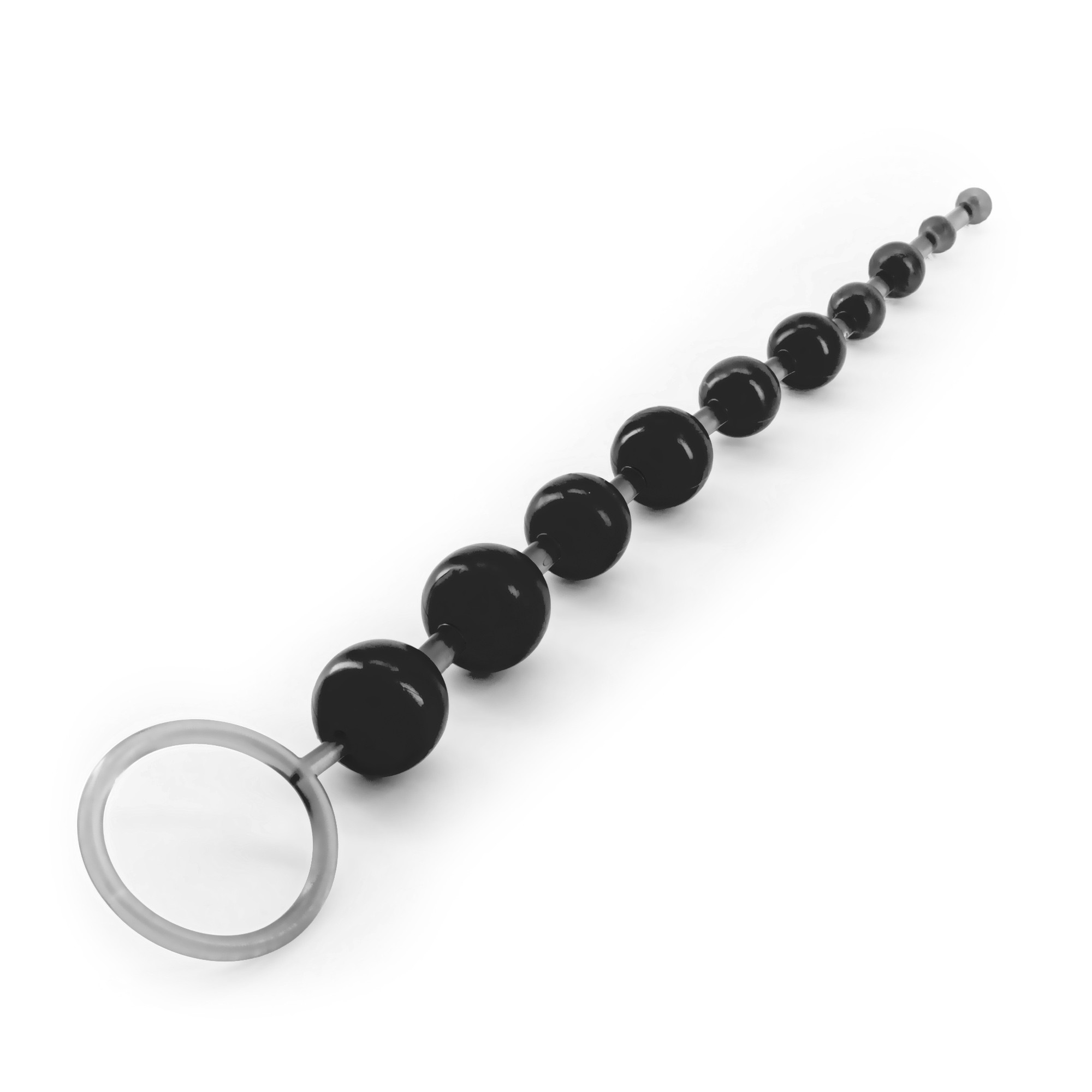 PACK OF 32 10 BEAD ANAL CHAIN CRUSHIOUS BLACK