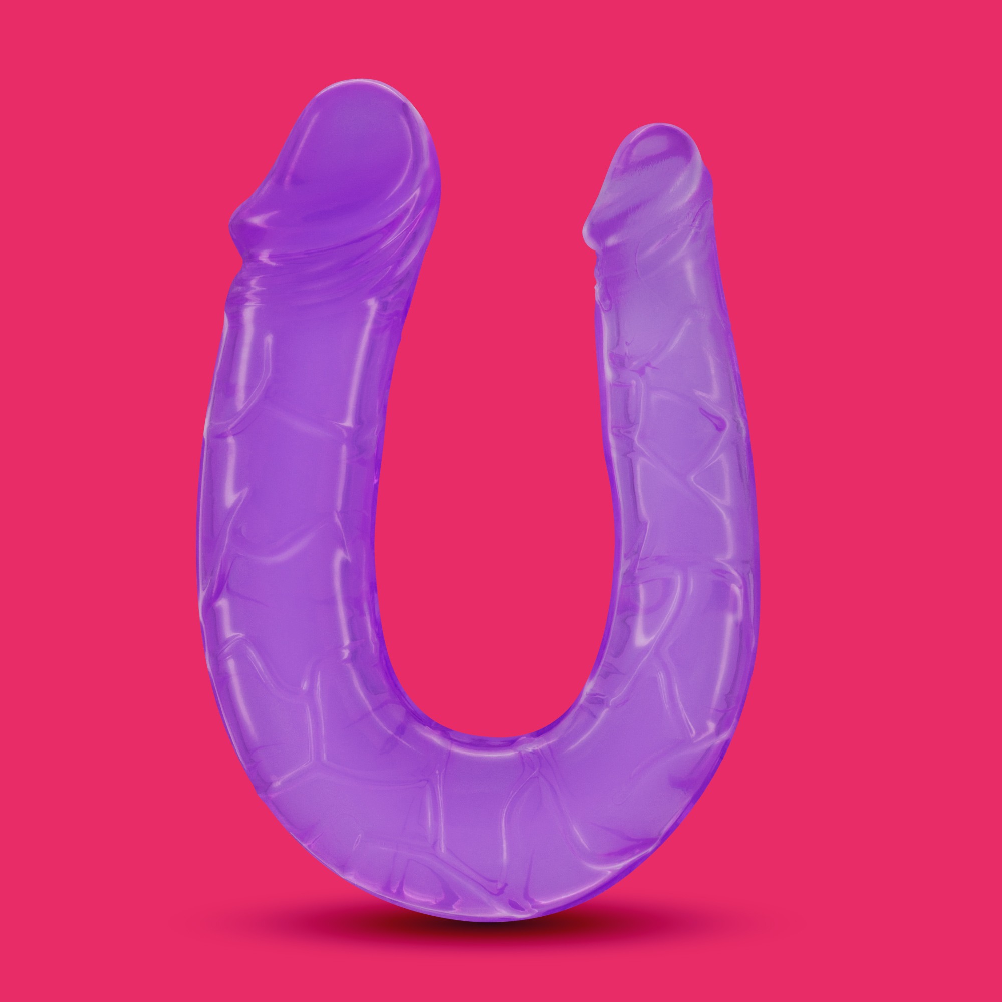 PACK DE 24 DILDO DUPLO DOUBLE TROUBLE CRUSHIOUS ROXO