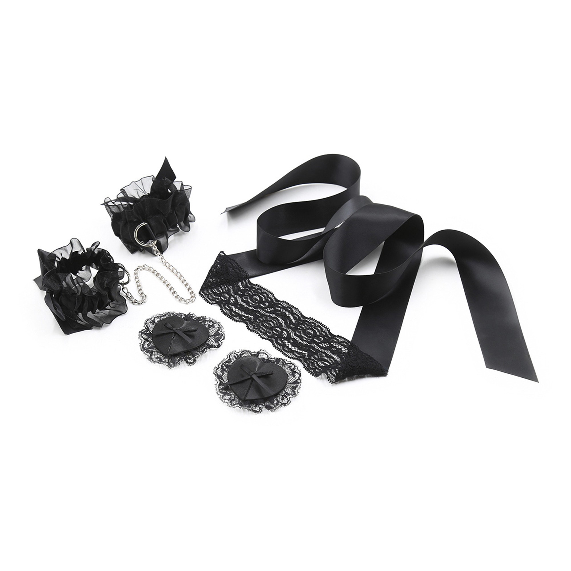 PIZZO NERO SET LACE ME UP CRUSHIOUS