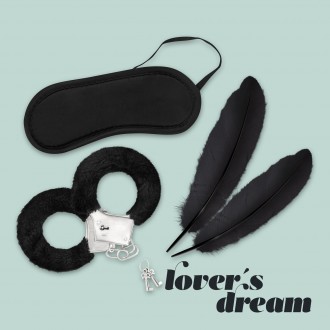 PACK DE 24 KIT DE ESCLAVITUD LOVER'S DREAM CRUSHIOUS NEGRO