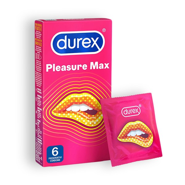 PLEASUREMAX DUREX CONDOMS 6 UNITS