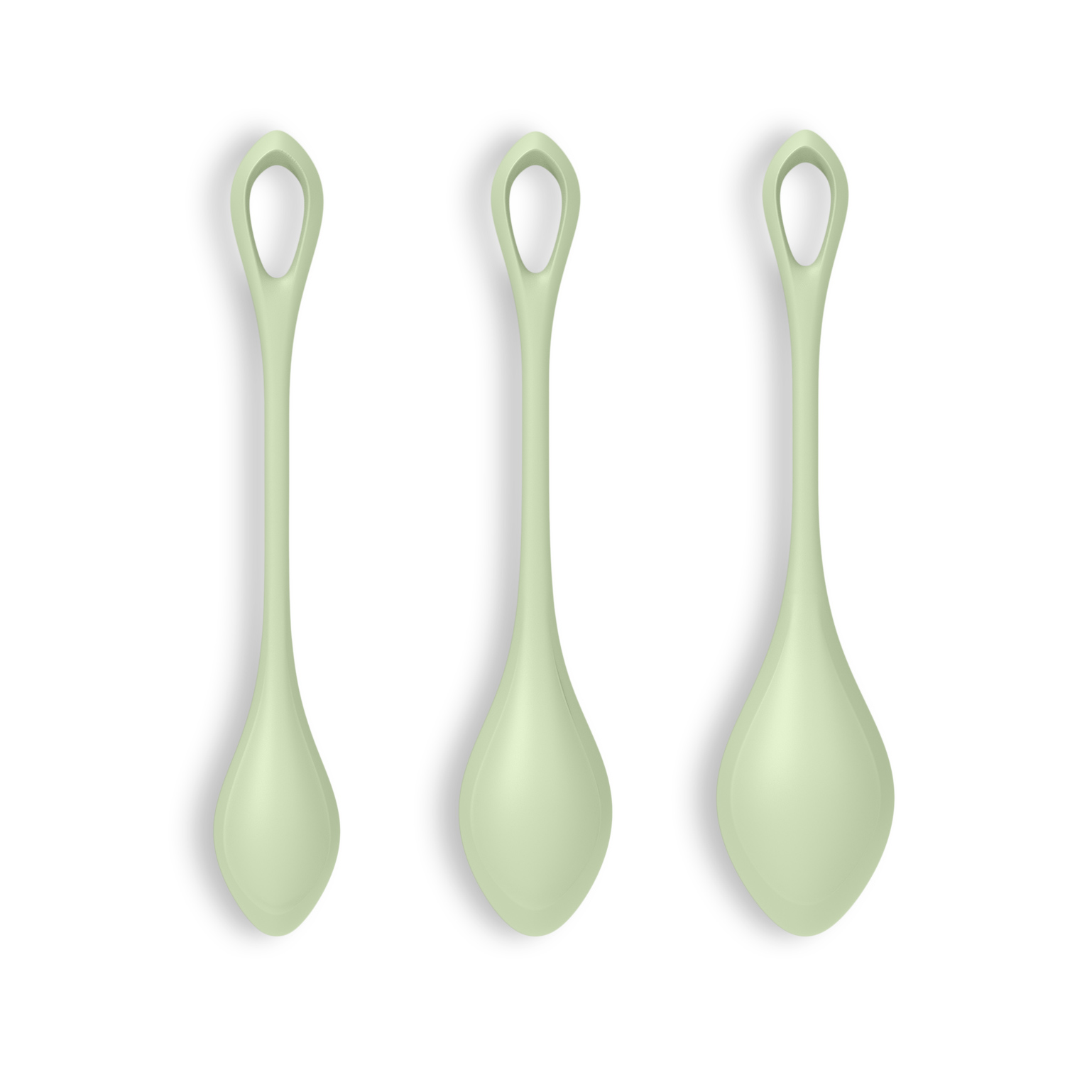 SET DI 3 PALLE DI KEGEL YONI POTENZA 2 VERDE SATISFYER