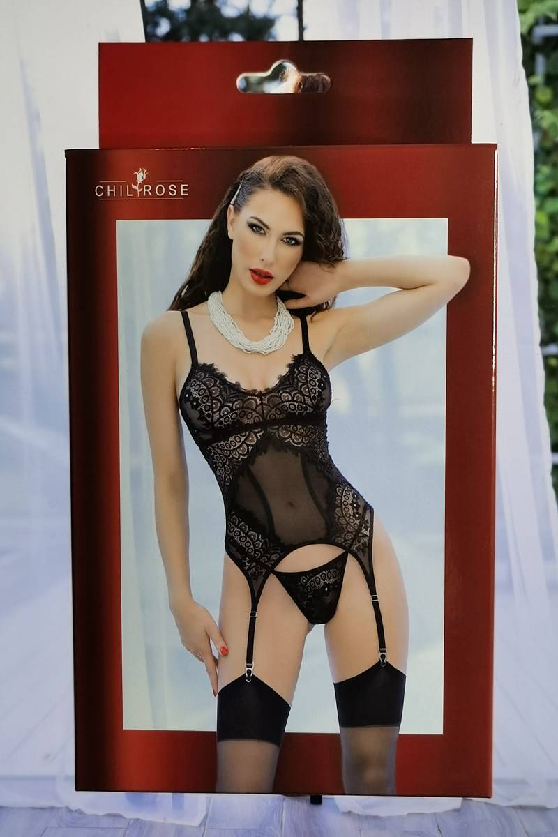 CORPETE E TANGA CR-4471 PRETO