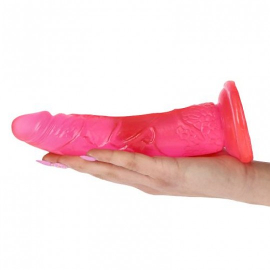 REAL RAPTURE EARTH FLAVOUR DILDO 7&#039;&#039; PINK