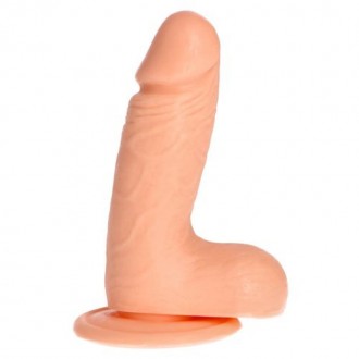 PENE REALÍSTICO REAL RAPTURE WATER SENSATIONS 6'' BLANCO