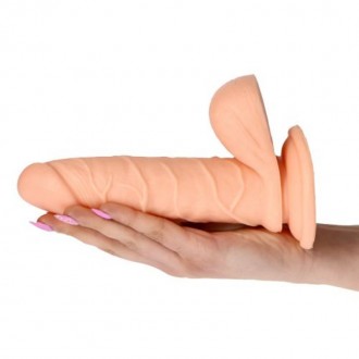 REALISTICO DILDO REALE RAPIMENTO TERRA SAPORE 6.5 " BIANCO