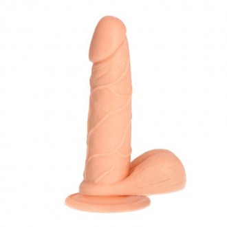 REALISTICO DILDO REALE RAPIMENTO TERRA SAPORE 6.5 " BIANCO