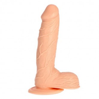 REALISTICO DILDO REALE RAPIMENTO TERRA SAPORE 7.5 " BIANCO