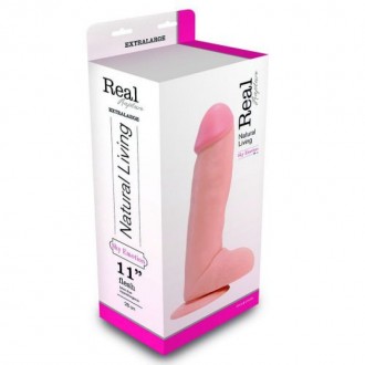 PENE REALÍSTICO REAL RAPTURE SKY EMOTION 11'' BLANCO