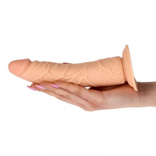 VIBRADOR REALÍSTICO REAL RAPTURE EARTH FLAVOUR 7&#039;&#039; BRANCO