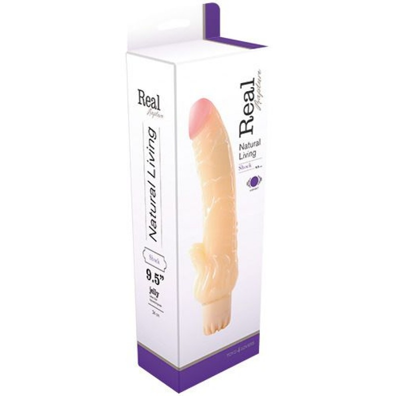 REAL RAPTURE SHOCK JELLY VIBRATOR 9.5&#039;&#039;