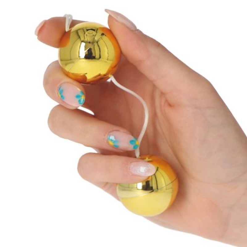 BOLAS VAGINALES CANDY BALLS LUX DORADO