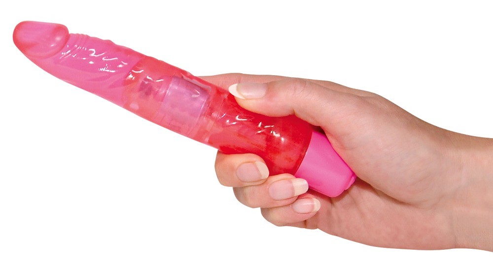 VIBRADOR JELLY ANAL ROSA