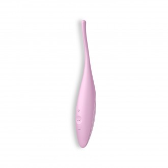 SATISFYER TWIRLING JOY VIBRATOR WITH APP PINK