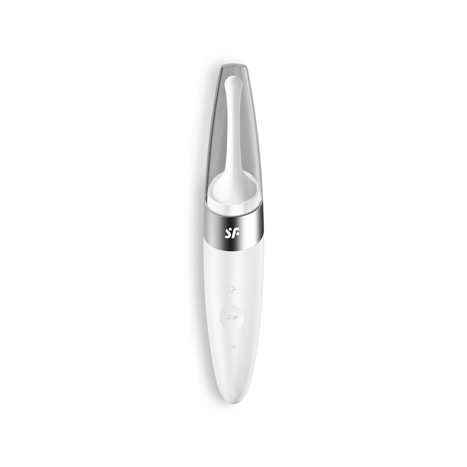 SATISFYER TWIRLING DELIGHT VIBRATOR WHITE