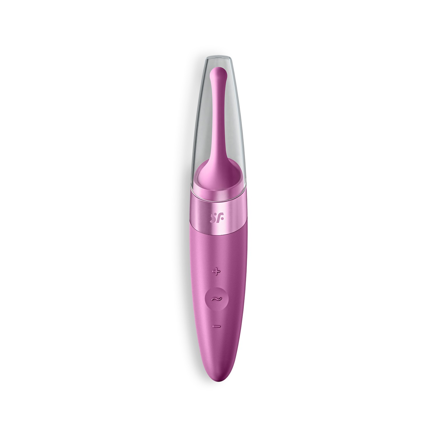 VIBRADOR TWIRLING DELIGHT SATISFYER BORDEAUX