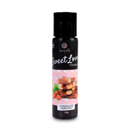 SWEET LOVE HAZELNUT CHOCOLATE FLAVOURED LUBRICANT GEL SECRET PLAY 60ML