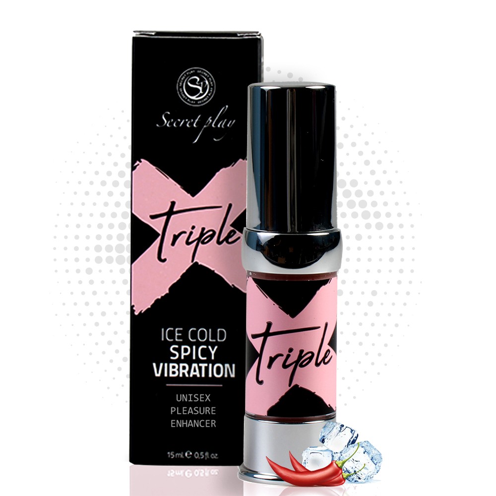 SECRET PLAY UNISEX TRIPLE X STIMULANT GEL 15ML