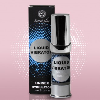 UNISEX LIQUID VIBRATOR GEL 15 ML