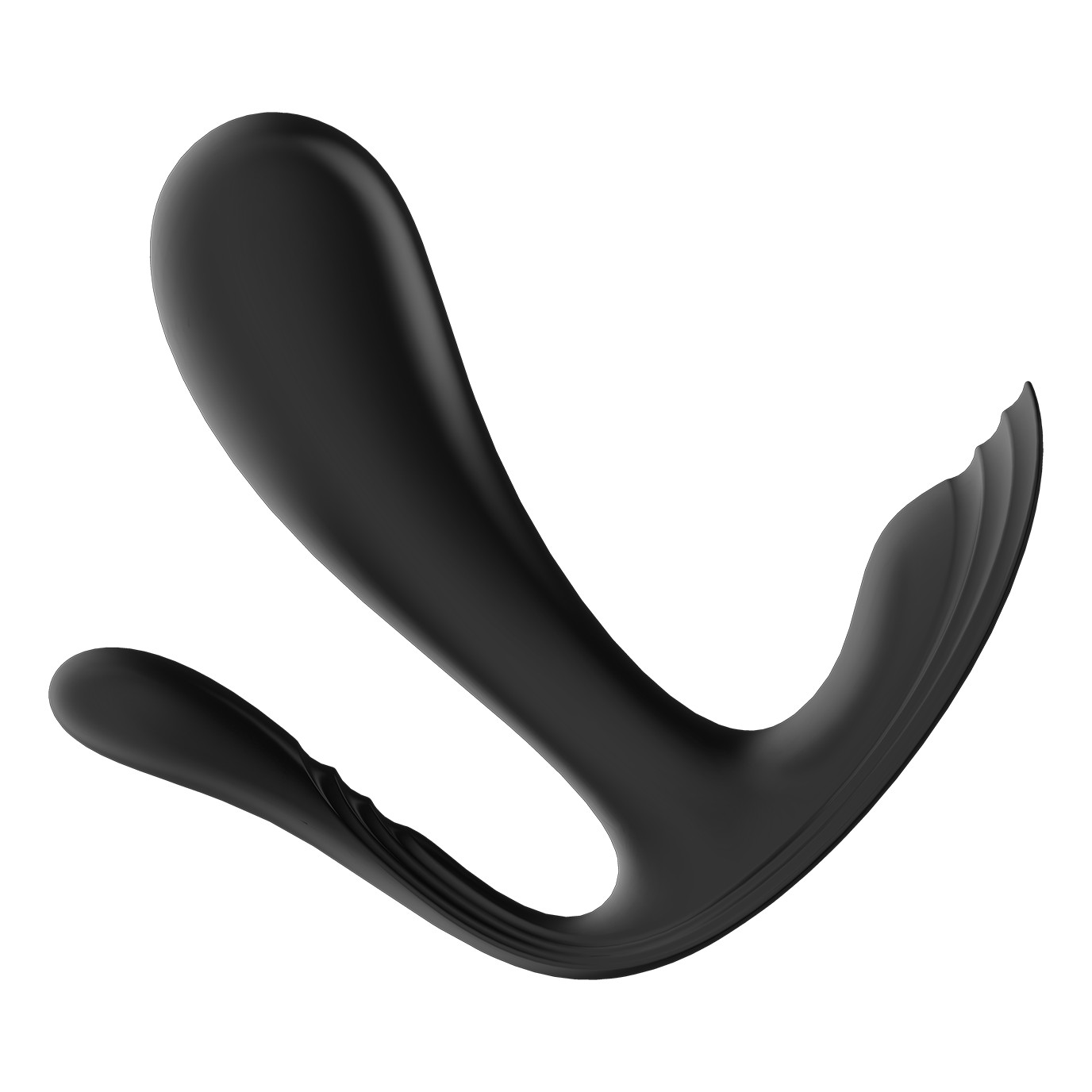 ESTIMULADOR DEL PUNTO-G Y ANAL TOP SECRET + CON APP SATISFYER NEGRO