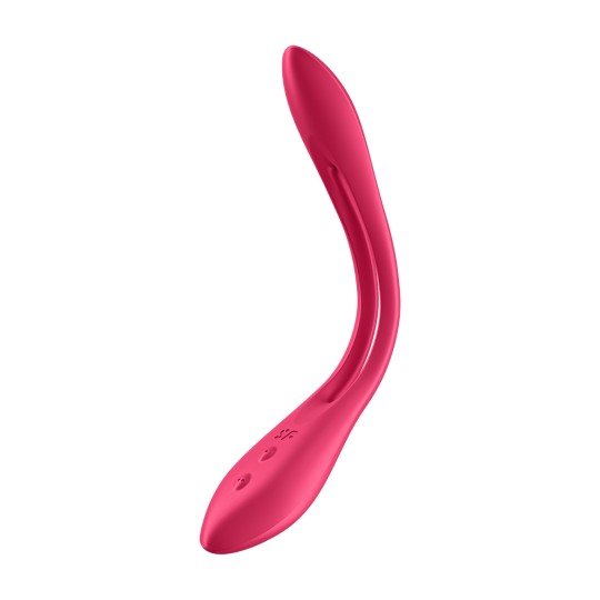 VIBRADOR ELASTIC JOY SATISFYER ROJO