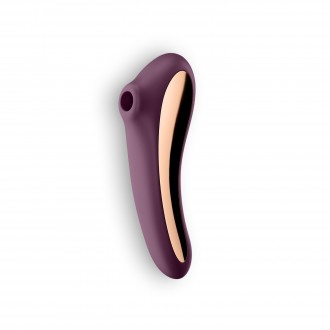 SATISFYER DUAL KISS VIBRATOR BORDEAUX