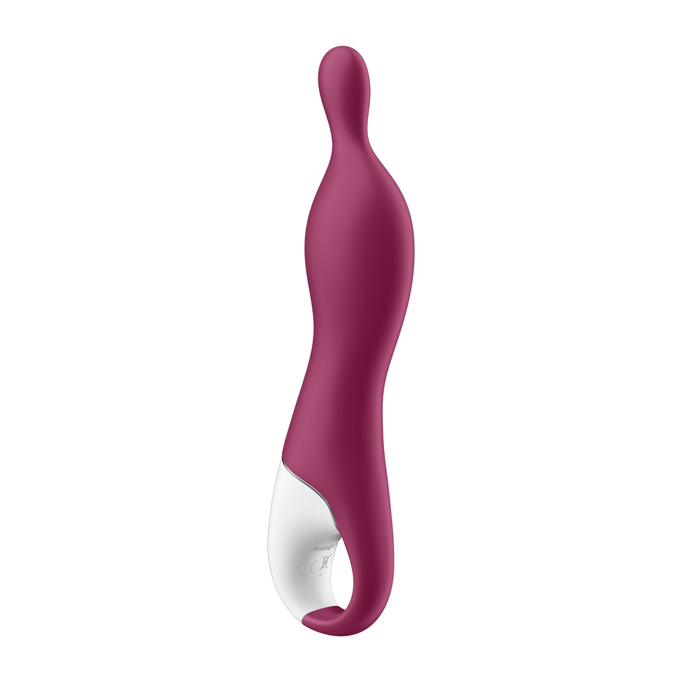 SATISFYER A-MAZING 1 G-SPOT STIMULATOR BURGUNDY