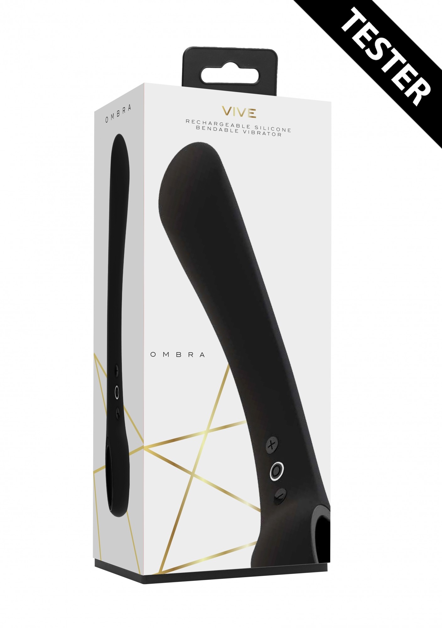 TESTER VIBRADOR OMBRA VIVE PRETO