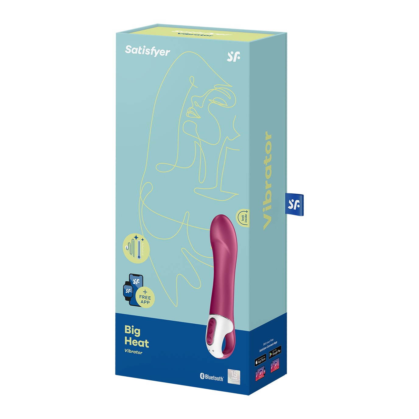 SATISFYER BIG HEAT WITH APP