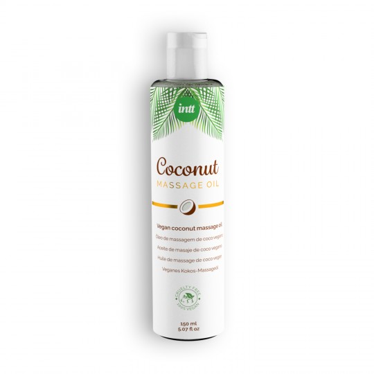 INTT VEGAN COCONUT FLAVORED MASSAGE OIL 150ML