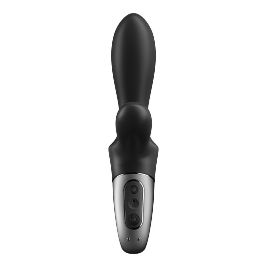 SATISFYER HEAT CLIMAX + VIBRATOR WITH APP BLACK