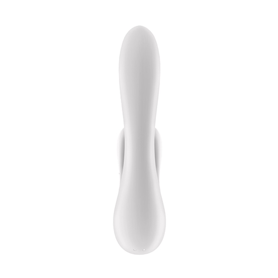 VIBRADOR DOUBLE FLEX CON APP SATISFYER BLANCO