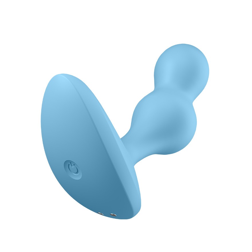 DEEP DIVER DILDO ANALE CON BLU SATISFYER APP