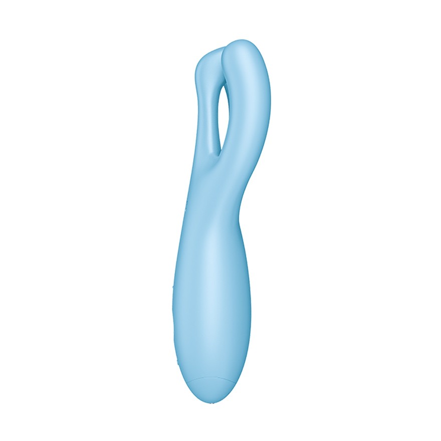 VIBRADOR THREESOME 4 SATISFYER AZUL