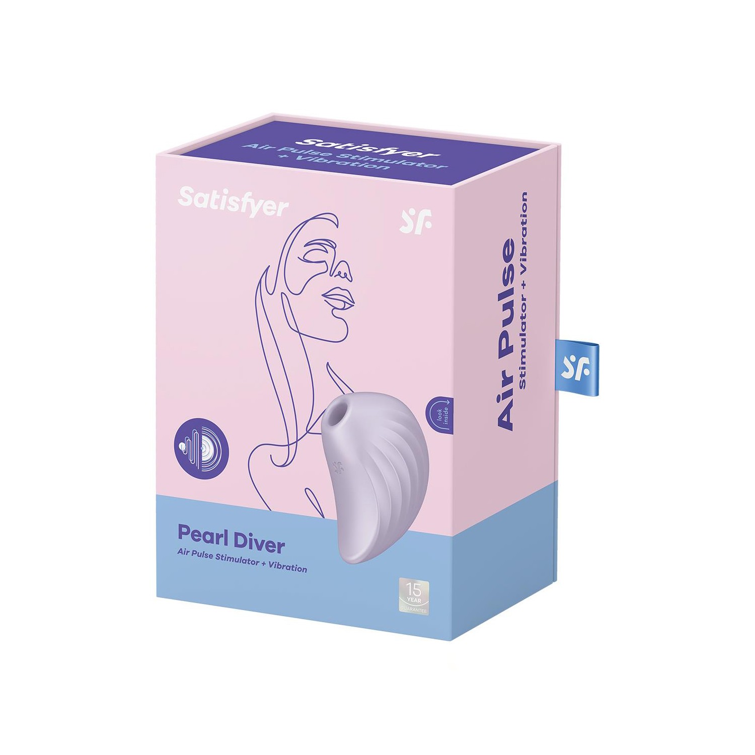 SATISFYER PEARL DIVER VIBRATOR VIOLET