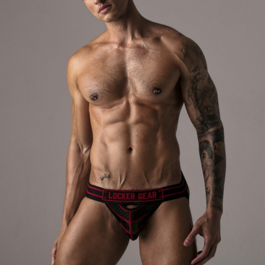 JOCKSTRAP WATCH IT HARD LOCKER GEAR VERMELHO