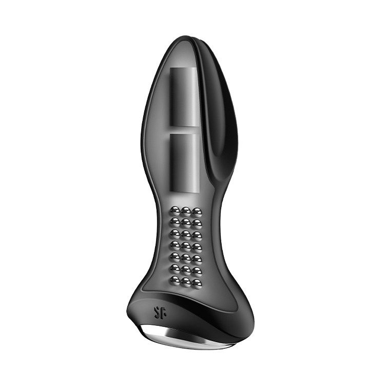 PLUG VIBRANTE ROTATOR PLUG 2+ CON APP SATISFYER NERO