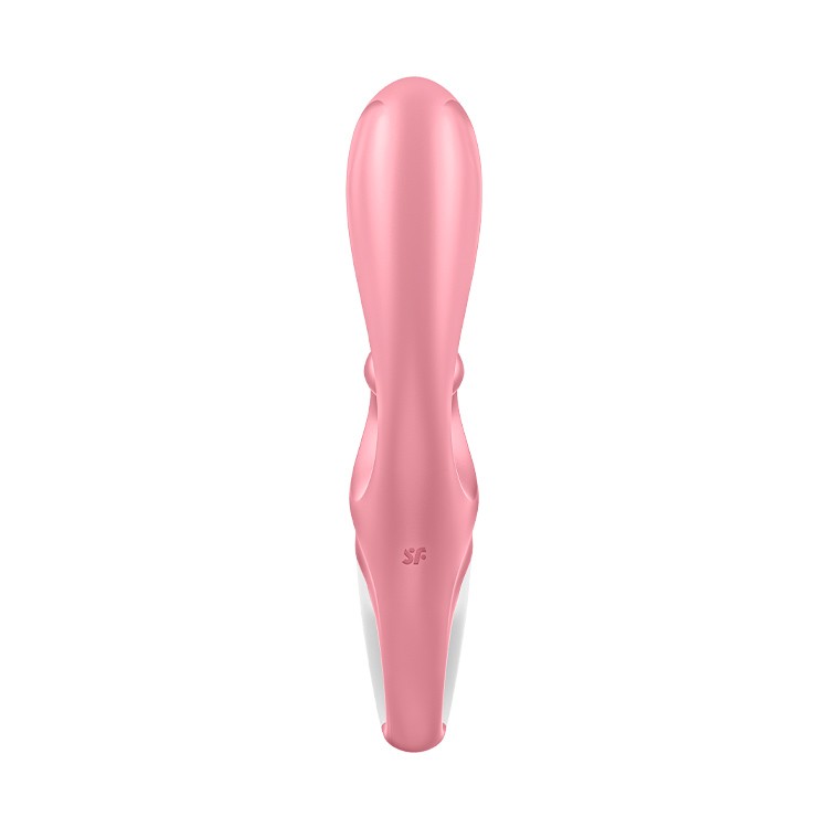 SATISFYER HUG ME VIBRATOR WITH APP PINK