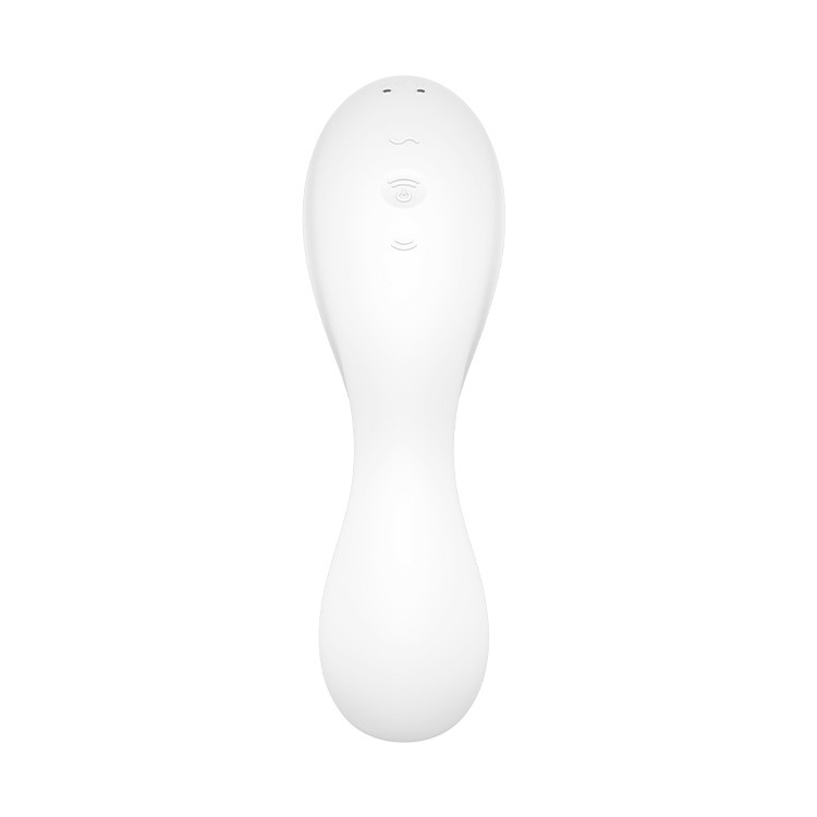 SATISFYER CURVY TRINITY 5 VIBRATOR WHITE