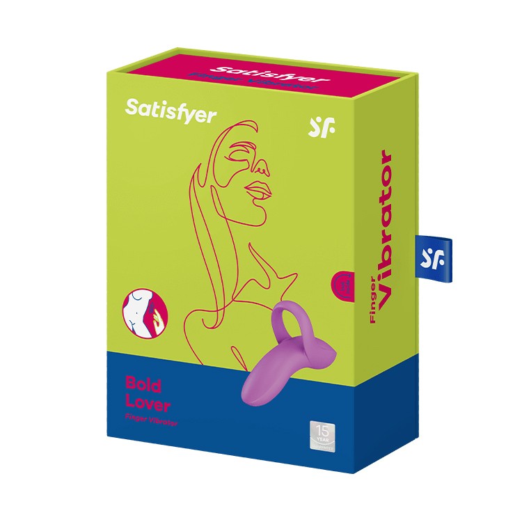 VIBRATORE DA DITO BOLD LOVER SATISFYER VIOLA